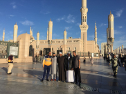 صور - مكة المكرمة: معتمرو اللد الرملة البرّ والجو يؤدون عمرة الشتاء